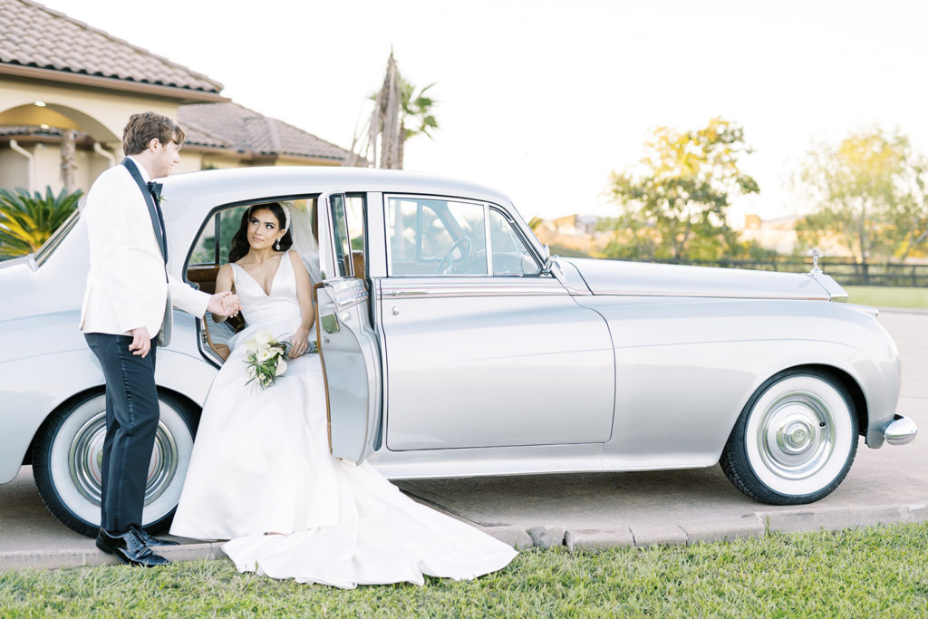 bride and groom sharing authentic moment at their austin texas wedding